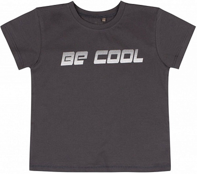 Футболка для мальчиков Bembi ФБ867 р.80 черный 24867011035.Y00 