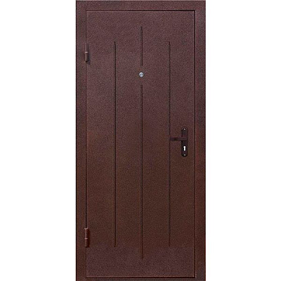 Дверь входная Стройгост 5-1 дуб золотой 2060x980мм левая