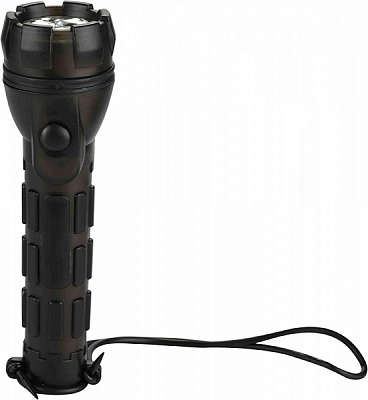 Фонарь Electraline 3LED 20LM 2xAA 58041 черный