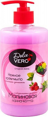 Крем-мыло Dolce Vero Малиновая панна котта 1000 мл