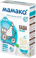 Каша молочна MAMAKO від 4 місяців рисова на козячому молоці 4607088795789 200 г 