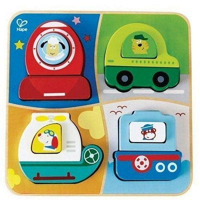 Пазл Hape Виды транспорта