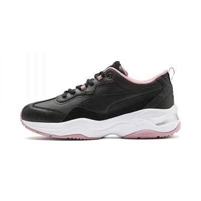 Кроссовки Puma Cilia Lux 37028201 р.UK 4,5 черно-розовый