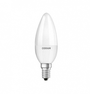 Лампа светодиодная Osram серии Star 5,5 Вт C37 матовая E14 220 В 4000 К 