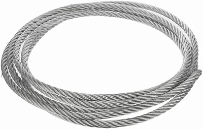 Трос нержавіючий 2 мм 6х7+1FC 1 пог.м.
