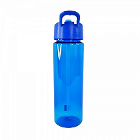 Бутылка Glassy 660 мл синий Line Art