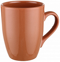 Чашка Alfa 360 мл коричневый Keramika