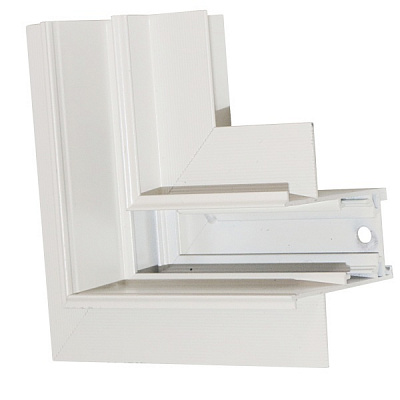 З'єднувач кутовий Victoria Lighting білий Magnum-U2-V white