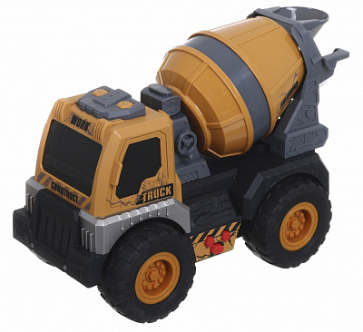 Автомобіль фрикційний JINHENG Місто будівельна-бетонозмішувач 25х13х18.5 см BOP1293317