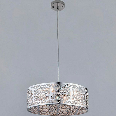 Люстра подвесная Strotskis Aurora 4x60 Вт E14 хром 289/4 