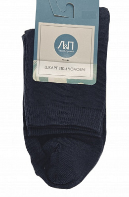 Шкарпетки чоловічі Лівий&Правий 220 (короткі) р. 44-45 темно-сірий 1 пар