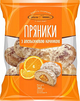 Пряник з апельсиновою начинкою 0,36 кг в упаковці Київхліб 4820227211753