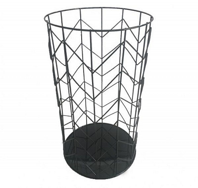 Корзина для сміття Кардинал чорний 08625.005.24.9005