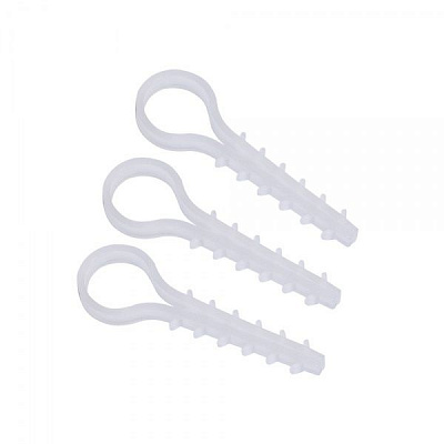 Дюбель-елка круглый Expert 12 мм 100 шт. прозрачный 