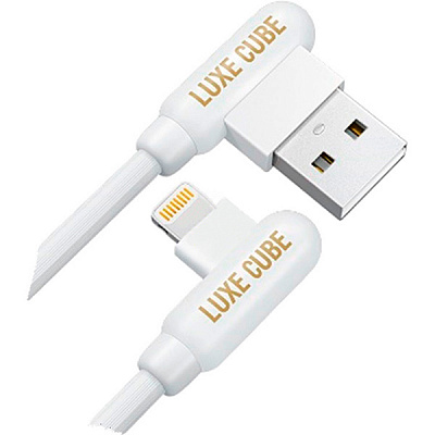 Кабель Luxe Cube T-form Lightning White 8886668686129