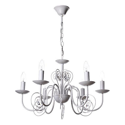 Люстра подвесная Victoria Lighting 6xE14 белый Luce/SP6 