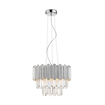 Люстра подвесная Zuma Line Gladius 5x40 Вт E14 хром 