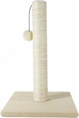 Кігтеточка AnimAll стовпчик 37 см з бубоном