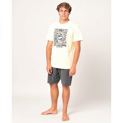 Футболка Rip Curl Destination Animals CTESS5-4822 р. S жовтий