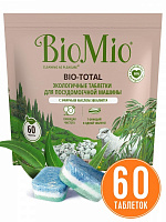 Таблетки для ПММ BioMio BIO-TOTAL с маслом эвкалипта 60 шт.