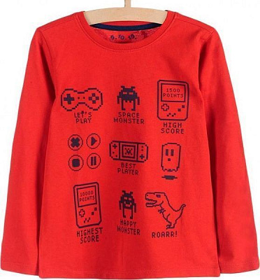 Футболка 5.10.15. 1H3903 р.116 червоний