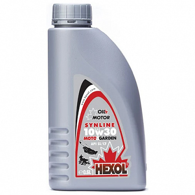 Моторное масло минеральное Hexol 10W-30 0,6 л (HexolSynlineMotoGarden10W3006L)