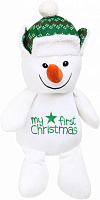 Мягкая игрушка HW Рождественская Снеговик 32 см белая DT240637-12.5“