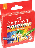 Карандаши цветные восковые 75 мм Faber-Castell