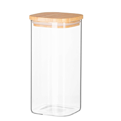 Емкость прямоугольная Vittora стеклянная 1500 мл VT-7315