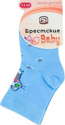 Шкарпетки дитячі Брестские 23 3081 р.11-12 блакитний