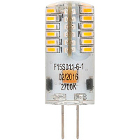Лампа світлодіодна Feron Optima LB-590 2 шт./уп. 3 Вт капсульна прозора G4 12 В 2700 К 