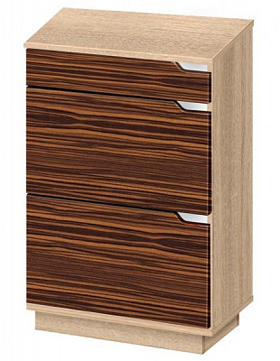 Тумба для взуття МФ МОДЕРН Візит 350x600x970 мм дуб сонома