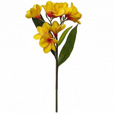 Веточка декоративная Акация 43 см (оранжевая) 631383