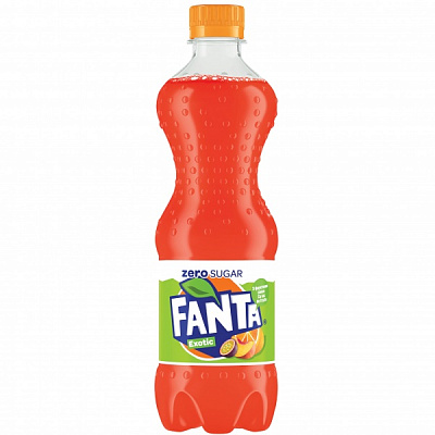 Безалкогольный напиток Fanta Exotic Zero ПЭТ 0,5 л 