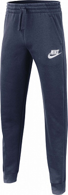 Брюки Nike B NSW CLUB FT JOGGER PANT DA0864-410 р. S темно-синий