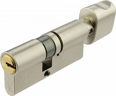 Цилиндр Mul-T-Lock 7х7 30x40 ключ-вороток 71 мм никель