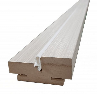 Дверная коробка Комплект коробки телескоп ПП / Мелинга/ 2100*80*40мм с уплотнителем