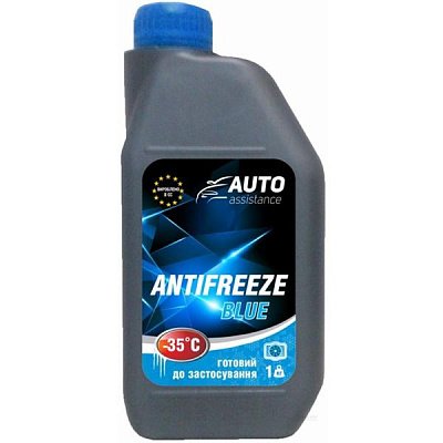 Антифриз AutoAssistance BLUE -35°С 1кг