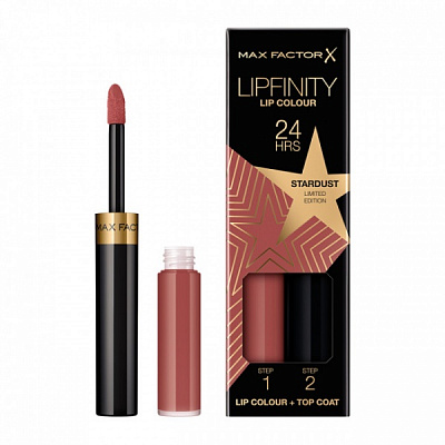 Помада губна Max Factor Lipfinity 2 Step (82) Stardust 5,5 мл