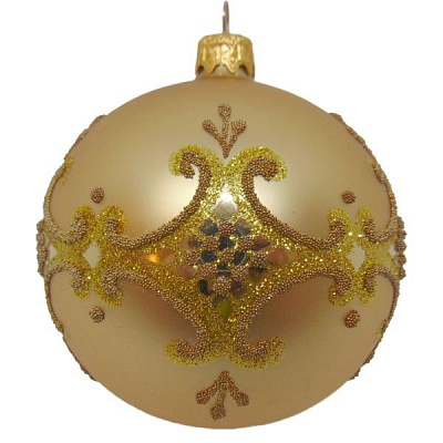 Куля новорічна d80 3432 Н-3