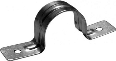 Клипса для металлорукава E.NEXT e.met.clips.stand.25.2s 25 мм двухсторонняя 