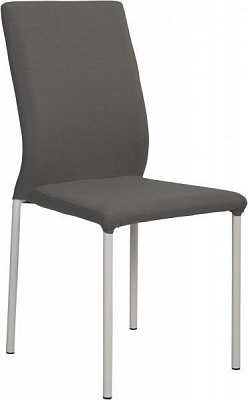 Стул обеденный Nowy Styl NIK WHITE (BOX-4) (CH) GD-50 белый молочный/темно-серый