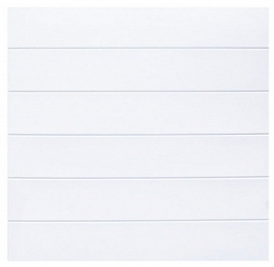 Декоративна наліпка 3D-панель дошка біла 700x700x5 мм