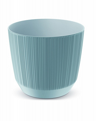 Горшок для цветов Prosperplast Ryfo 130 мм круглый 1,71 л светло-серый (83699-443) 