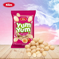 Драже ТМ Клім YUM-YUM Арахіс у йогурті 80 г 