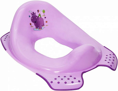 Накладка на унітаз Prima Baby HIPPO лілова 8650.509(KK)