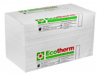 Пенопласт 25 Ecotherm® EPS-30 1м х 1м 30 мм