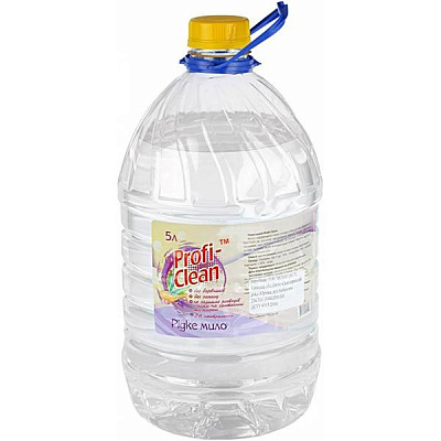 Мило рідке Profi-Clean Прозоре 5000 мл