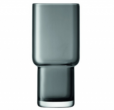 Набор стаканов высоких UTILITY серые 390 мл 2 шт. LSA 