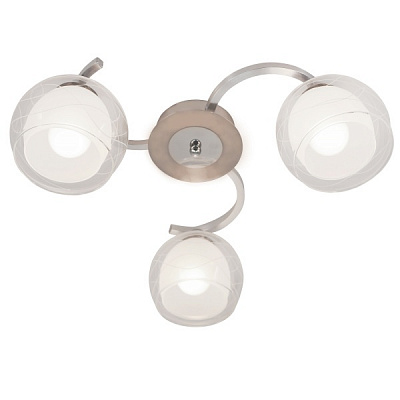 Светильник потолочный Victoria Lighting 3x60 Вт E27 алюминий Kelly/PL3 